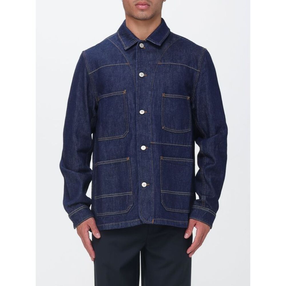 Ps Paul Smith Jacket Men Blue